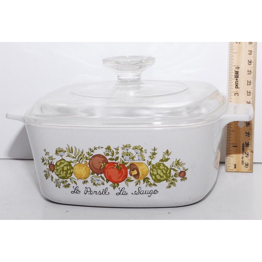 Vintage Corning Ware A-1 1/2B Corning Ware Casserole With Lid Le Persil La Sauge